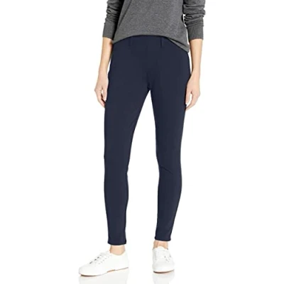 Image of Amazon Essentials Women&#039;s Pull on Knit Jegging (Available in Plus Size), Navy, XXL Long