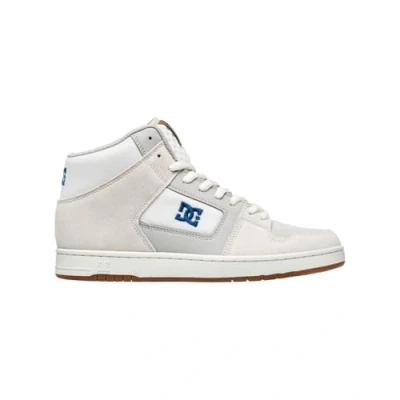 Image of DC shoes Manteca HI Hightop trainers, Women&#039;s, Size: 110, Opb off white placid blue
