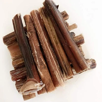Image of Bully PIZZLES 20pcs 10 12cm Dog Chews Bull Pizzle 20 x Bulls Sticks Premium 100% NATURAL Treat Chew