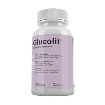 Image of GlucoFit The Healthy Alternative, Weight Management [2 Bottles ], 1 Months Supply, 120 Capsules