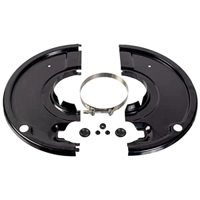Image of 3005017300, 3005017301 Cover Sheet, brake drum FEBI BILSTEIN 175064 Rear Axle