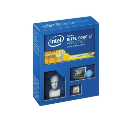 Image of Intel Core i7 4930K Extreme Hex CPU Retail (Socket 2011, 3.40GHz, 12MB, 130W, Hyper Threading Technology, Virtualisation for Directed I/O) (Refurbished)
