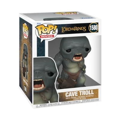 Image of Funko Pop! Super: Lord Of the Rings Cave Troll Collectable Vinyl Figure Gift Idea Official Merchandise Toys for Kids &amp; Adults Movies Fans Model Collectors and Display