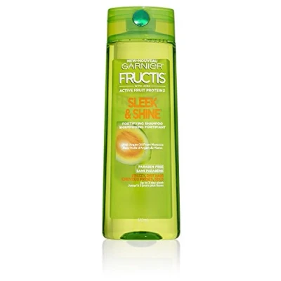 Image of Garnier Fructis Sleek &amp; Shine Shampoo, Frizzy, Dry, Unmanageable Hair, 12.5 fl. oz. Fluid Ounce