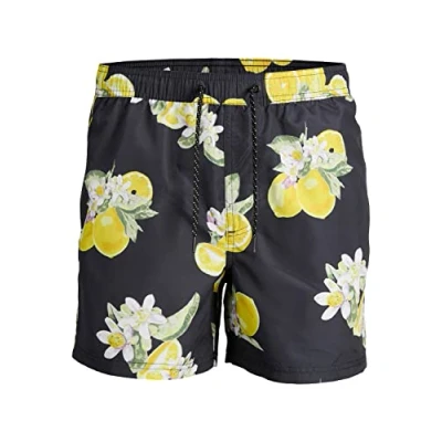 Image of JACK&amp;JONES Men&#039;s JPSTFIJI JJSWIM Bahama LY Swim Shorts, Tap Shoe, L