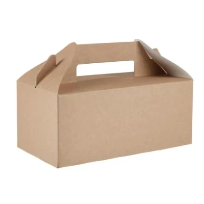 Image of Colpac FA361 Kraft Paperboard Carry Box Small (Pack 125)