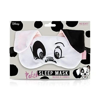 Image of MAD BEAUTY Disney 101 Dalmatians Patch Sleep Mask, Soft, Comfortable for a Good Night’s Sleep, Cute Novelty Eye Shade Kids, Teens, and Adults