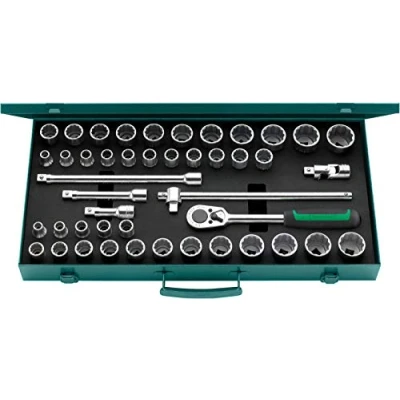 Image of Stahlwille 96030140 50mA/39/6N Socket Set 1/2 Inch, 45 Pieces