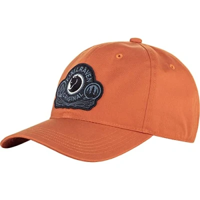 Image of Fjallraven 86979 243 Classic Badge Cap/Classic Cap Hat Unisex Terracotta Brown Size L/XL