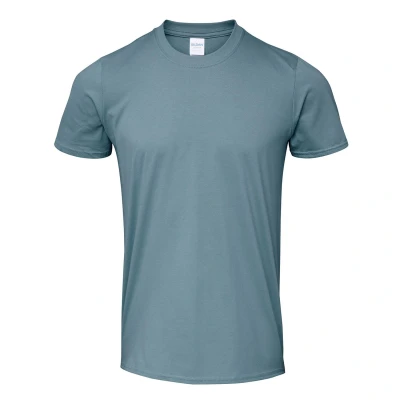 Image of Gildan Softstyle Adult Ringspun T Shirt Stone Blue* 2XL