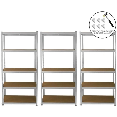 Image of MonsterShop 3 x E Rax Galvanised Racking