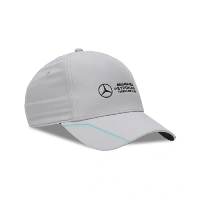 Image of PUMA Adult Mercedes AMG Petronas F1® Cap, Team Silver Gray, One Size
