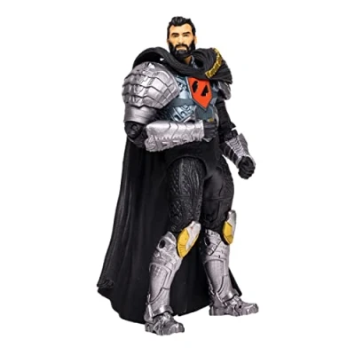 Image of McFarlane Toys, DC Multiverse General Zod 7 inch Action Figure with 22 Moving Parts, Collectible Superman Unique Collector Character Card Ages 12+