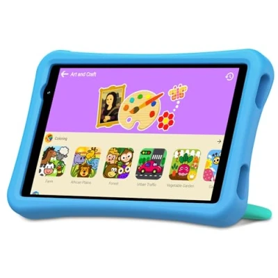 Image of UMIDIGI Android 14 Children&#039;s Tablet, 8 Inch G1 Tab Mini Kids Touch Tablets for Children, 7(3+4) GB/32GB/TF 1TB, Quad Core,Parental Control Tablet WiFi 6/BT5.0, 5000