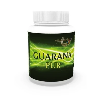 Image of Vita World 3 Pack Guarana Pure 500Mg x 120 Capsules Made in Germany