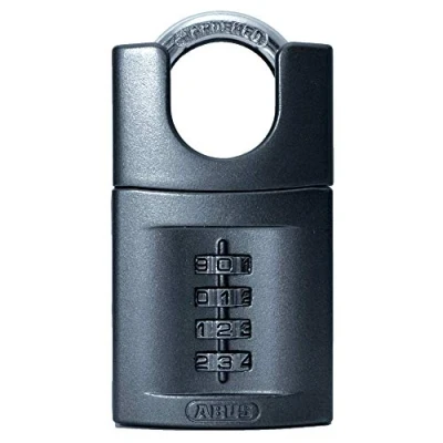 Image of ABU15850CS 158CS/50 50mm Closed Shackle Combination Padlock (4 Digit)