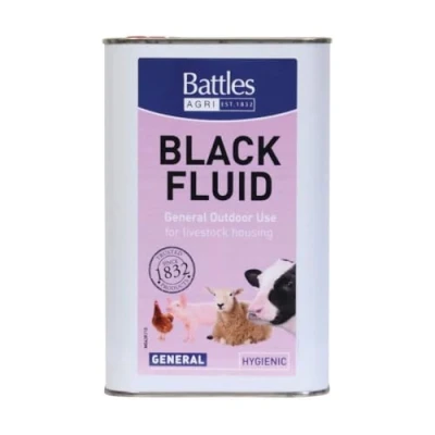 Image of Battles 5027286037501 Black Liquid 4.5 L
