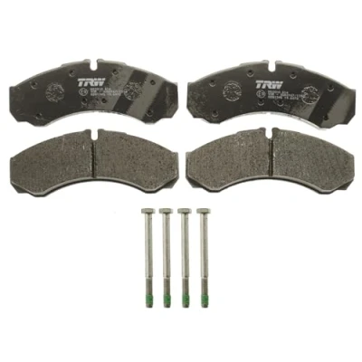 Image of 41060MB225, D1060MB20C brake pad set TRW COTEC GDB1345 prepared for wear indicator with caliper screws accessories