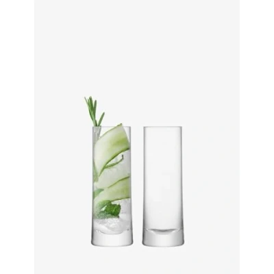 Image of LSA International Gin Highball 380 ml Clear Set of 2 Mouthblown and Handmade Glass GN02