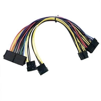 Image of Zahara ATX PSU 24 Pin + Double Molex IDE 4 to 18 10 Power Adapter for HP Z800