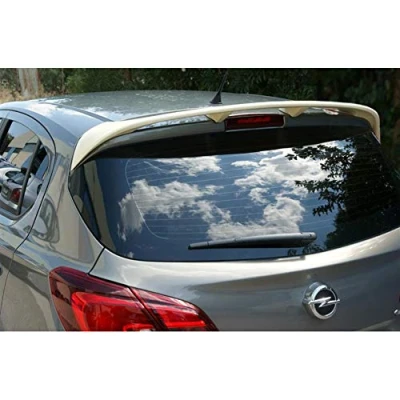 Image of AUTO STYLE Roof spoiler compatible with Opel Corsa E 5 doors 2014 (PU)