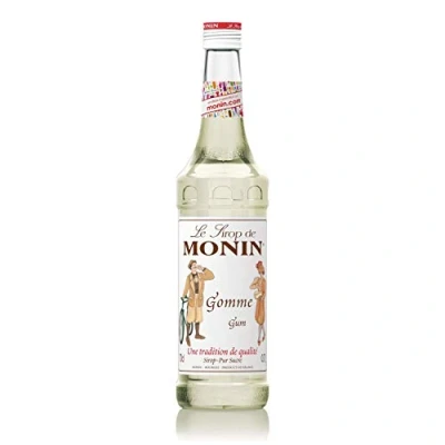 Image of MONIN Premium Gum Syrup 700ml for Cocktails and Mocktails. Vegan Friendly, Allergen Free, 100% Natural Flavours Colourings