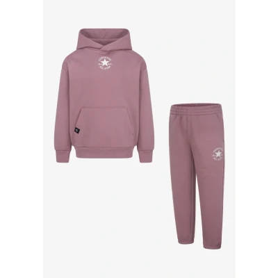 Image of Converse Sustainable CORE Unisex SET Tracksuit for kids, Size: 18m, Night flamingo