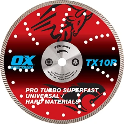 Image of OX Tools TX10R 350/20 350/25 350/20mm, Red, 350/25.4mm