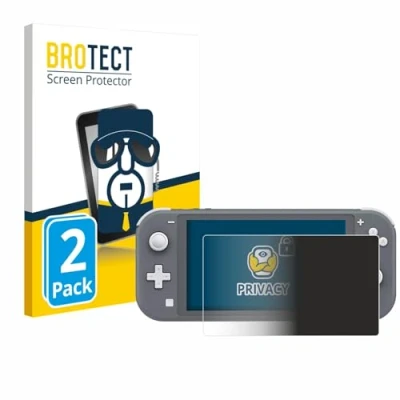 Image of brotect (2 Pack Privacy Screen Protector compatible with Nintendo Switch Lite [Anti Spy, Protection Film, Blue Light Filter]
