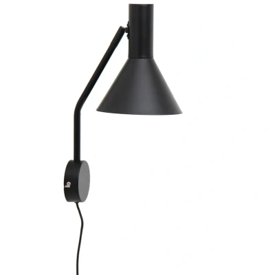 Image of FRANDSEN Lyss wall light, matt black