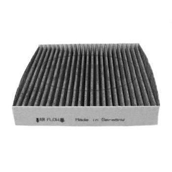 Image of 80291SAAE01 Pollen Filter CORTECO 80000437 Activated Carbon 178mm 183mm 29mm HONDA: Jazz 3, 2, TOYOTA: GT86 Coupe