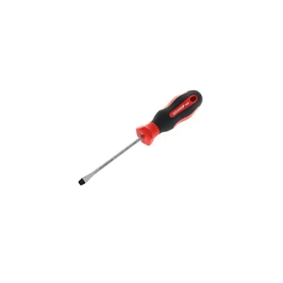 Image of GEDORE Screwdriver slotted, Screwdriver, 2 component handle, length 200 mm, Tool, R38105519, Steel