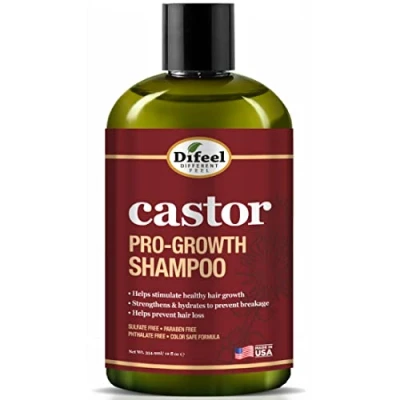 Image of Difeel Castor Pro Growth Shampoo 12 oz.