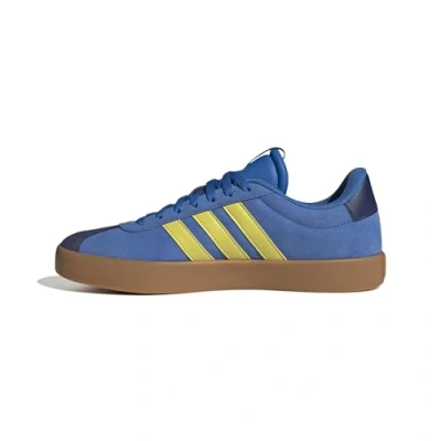 Image of adidas Men&#039;s VL Court 3.0 Shoes, Bright Royal/Pure Sulfur/Dark Blue, 5.5 UK