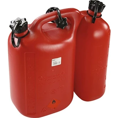 Image of Oregon 562407 Red Combi Can, 5 Litres Fuel and 3 Oil