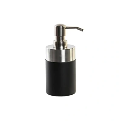 Image of DKD Home Decor Soap Dispenser, Black/White, Estándar