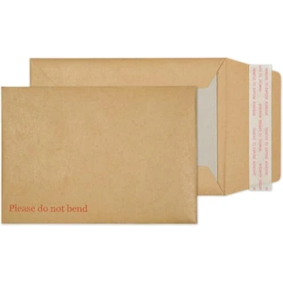 Image of Blake Purely Packaging C6 (A6) 162 x 114 mm 120gsm Printed Board Back Envelopes (2112) Manilla Pack of 250