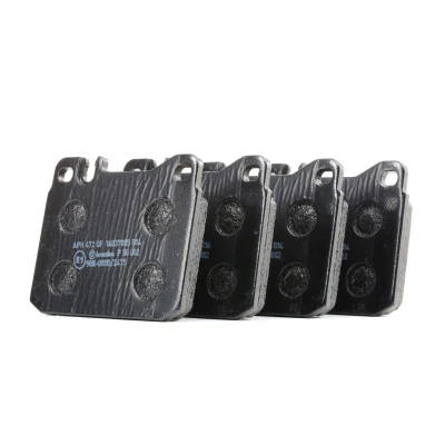 Image of 0004206320, 0004206420, 0004206520, 0004206820, 0005867542 Brake pad set BREMBO P 50 002 prepared for wear indicator without accessories