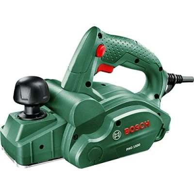 Image of Bosch Home and Garden 06032A4070 Electric Planer Pho 1500, 550 W, In Carton Packaging, Green