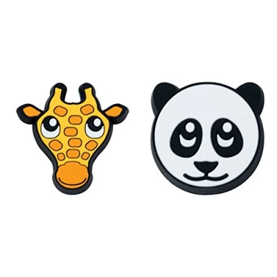 Image of Gamma Sports Zoo Damps Vibration Dampeners(2 Pack) Panda/Giraffe