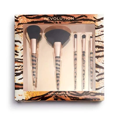 Image of Makeup Revolution, Wild Animal, Fierce, Brush Set