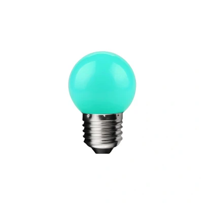 Image of Kosnic E27 LED Golf Bulb 1W Green