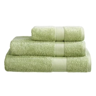 Image of Linens Limited Hand Towel for Bathroom and Kitchen, Great as Face Towel, Guest More, Turkish Cotton, Soft Luxurious, Super Absorbent, Machine Washable (Light Green)