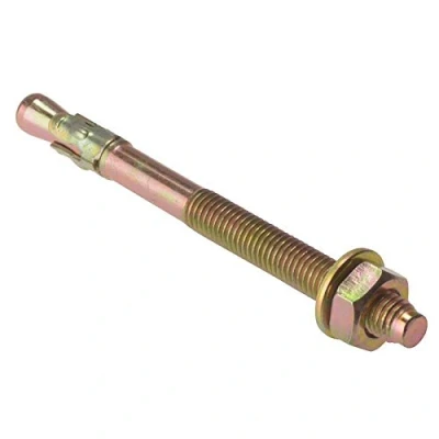 Image of ForgeFix Through Bolts M10 x 120mm Zinc Yellow Passivated Bag 10
