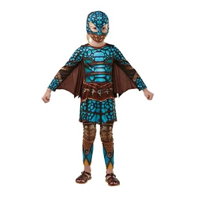 Image of Rubie&#039;s 3000059 10000 How to Train your Dragon Fancy Dress, Boys, Multicolour, 9 10 Years