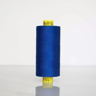 Image of Gutermann Mara 120 All Purpose Polyester Sewing Thread 1000m Spool, UV Resistant, Silky Shine, Tear &amp; Abrasion Resistant Perfect for Machines or Hand Sewing/Colour 315