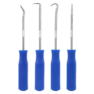 Image of Aramox 4Pcs/set Oil Seal Removal Tools,Car Pick and Hook Set O Ring Gasket Puller Remover Craft Hand Tools