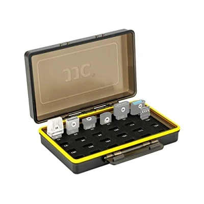 Image of JJC MINI USB Flash Drive Storage Case Organizer for 24x SanDisk SDCZ430 SDCZ33 Samsung Netac PNY HP KingSton Drives Box Thumb Holder