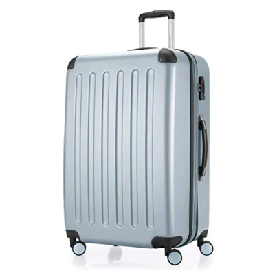 Image of HAUPTSTADTKOFFER Spree Luggage Suitcase Hardside Spinner Trolley Expandable 75 cm TSA, Pool Blue,HK28 1203 PB
