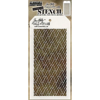Image of Art Gone Wild Tim Holtz Woven Stencil, Synthetic Material, 28.4 x 11.4 0.1 cm